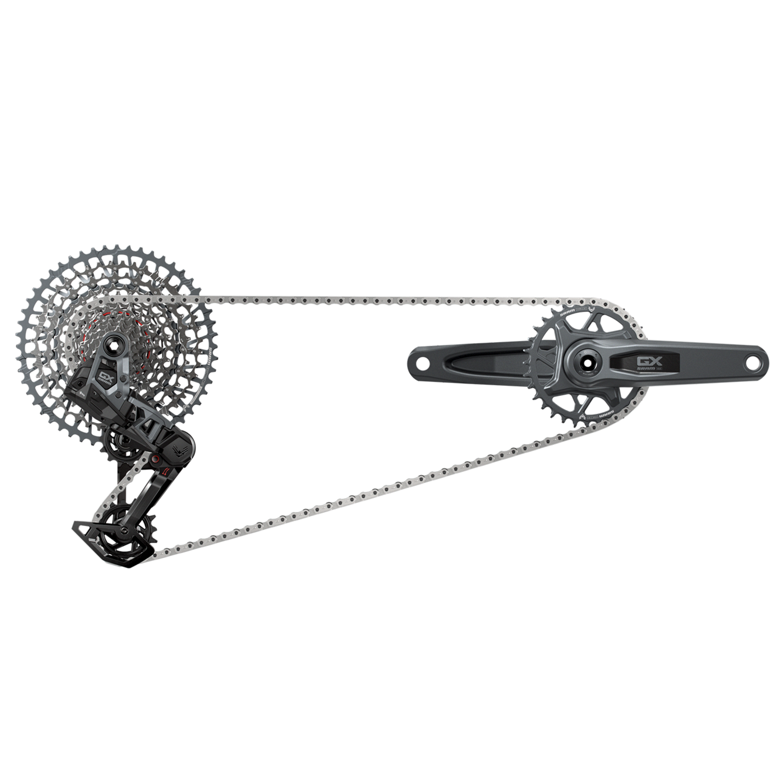 GX EAGLE AXS TRANSMISSION Gruppe / USB-C / 165mm/32t