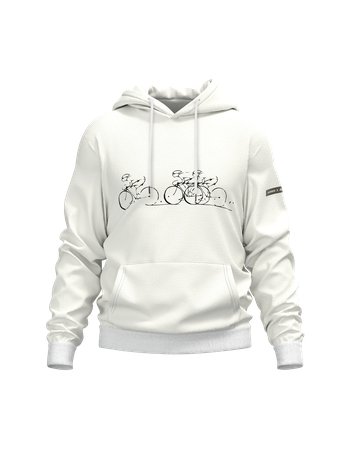 Unisex Sentiero LTD Hoodie / white road / M
