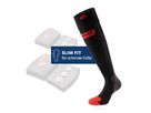 HEAT-SOCK 5.0 SLIM FIT (TOE CAP) Heizsocken / schwarz / S