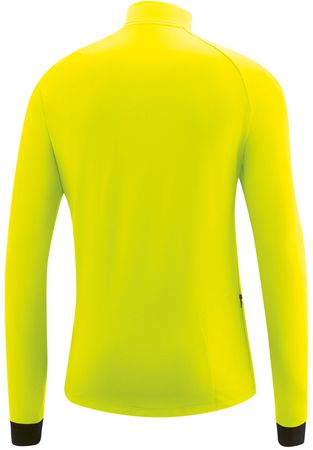 GROSSO Herren-Langarmtrikot / safety yellow / S