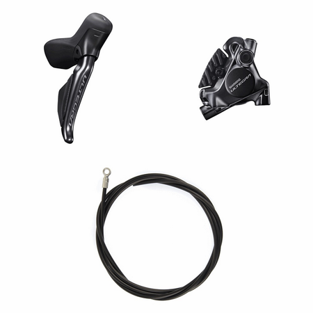 Scheibenbremsen-Set Ultegra BR-R8170 und ST-R8170 / Schwarz / hinten, Hebel rechts, 12, 170 cm, Box