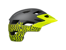 Sidetrack Child Helmet / matte retina sear wavy checks