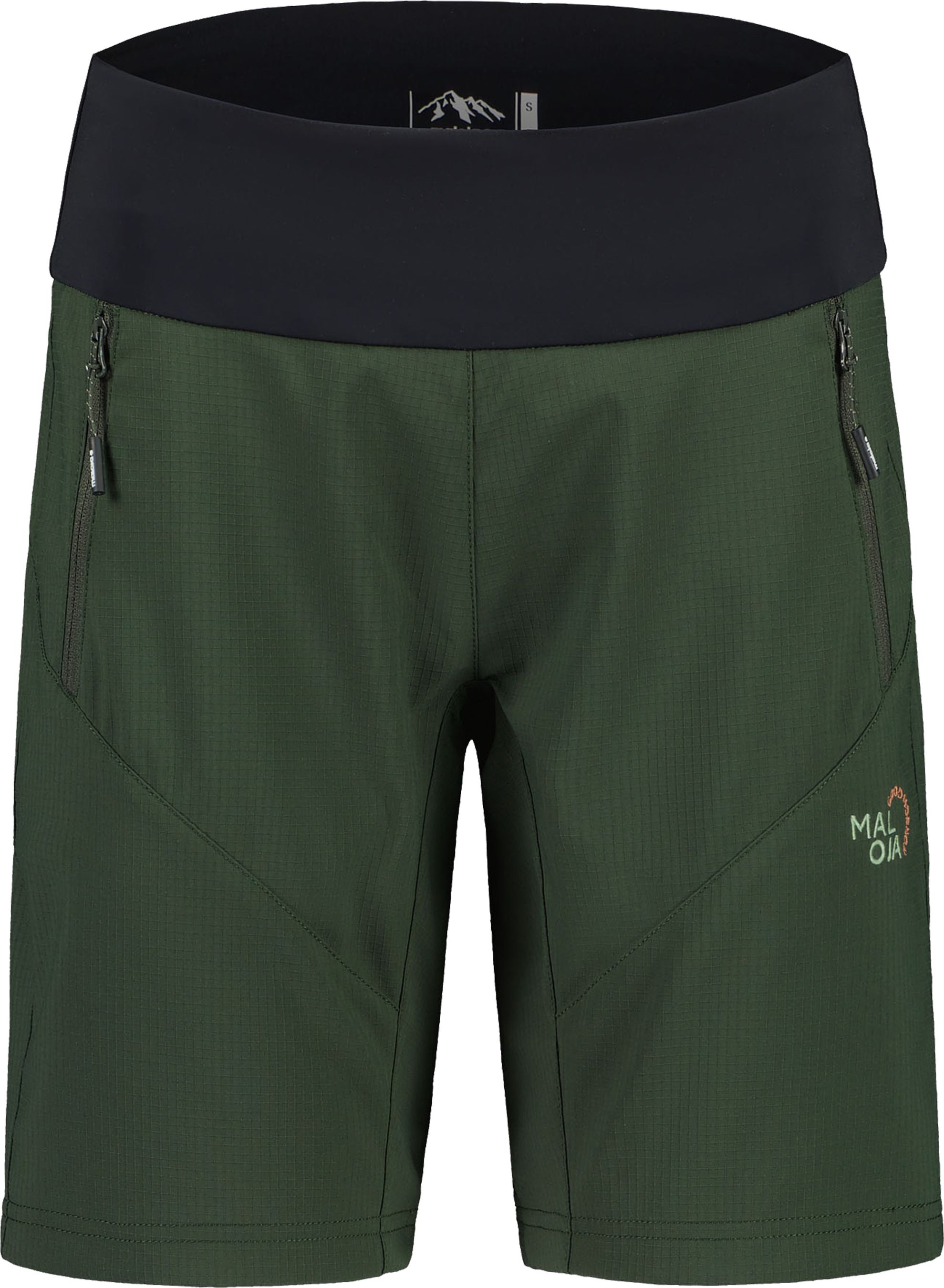 BADUSM Damen-Bikeshorts / deep forest / XL