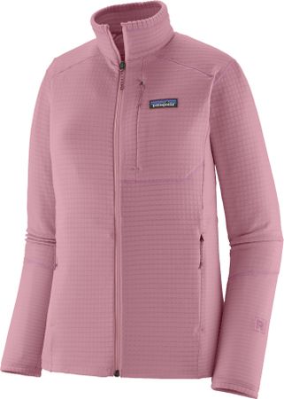 R1 HYBRID Damen-Fleecejacke / light violet / XL