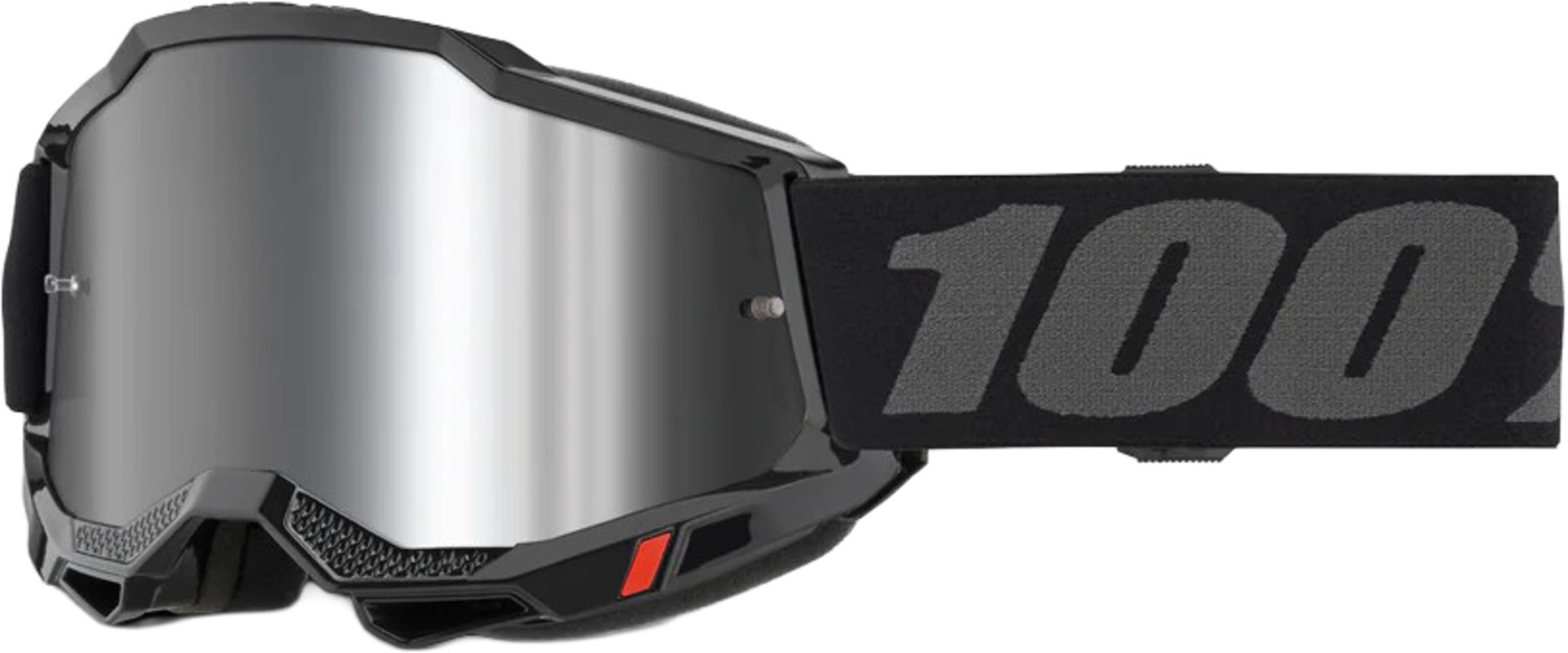 Goggle Accuri 2 Junior / Black - Mirror Silver Lens / schwarz
