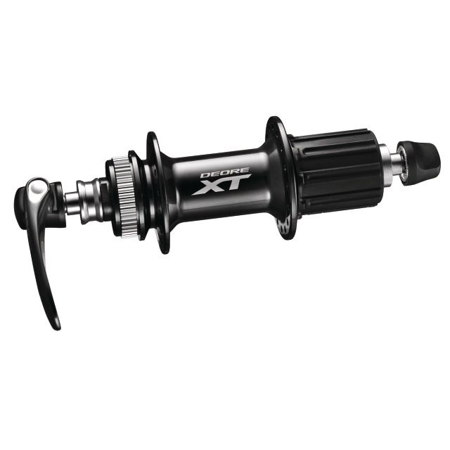 XT Hinterrad-Nabe FH-M8000 / schwarz / 32L, 135/5mm, Disc CL
