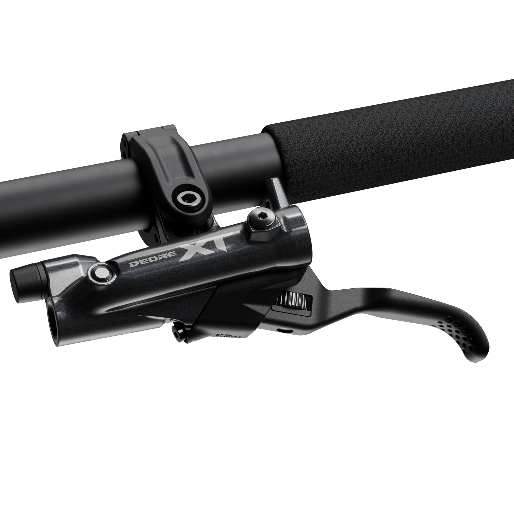 XT M8200 2-Kolben-Scheibenbrems-Set / schwarz / vorne