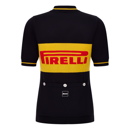 PIRELLI SPORT CLUB - SS WOOL JERSEY / black / M