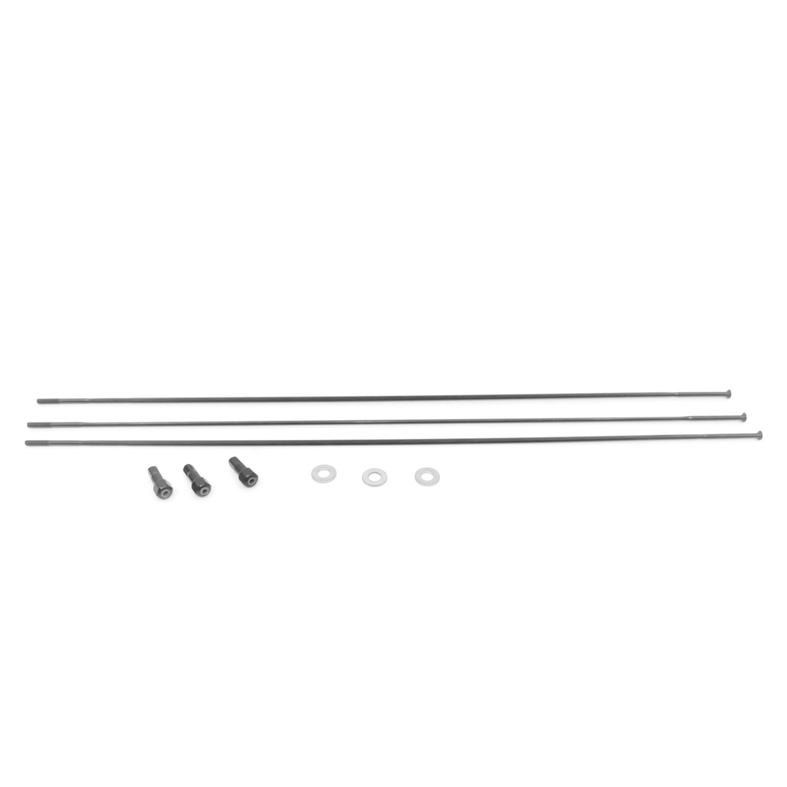 Spoke and Nipple 280mm CX-Sprint StraightPull Qty3 / black