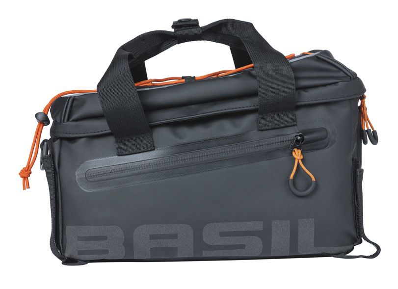 Miles Tarpaulin Gepäckträgertasche 7L / schwarz/orange