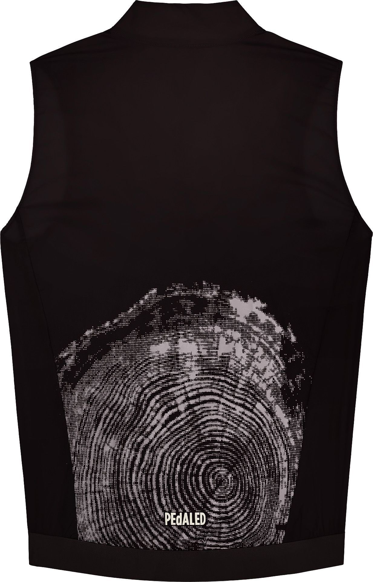 ODYSSEY HIGH VISIBILITY Herren-Gravel-Windweste / burgundy / M