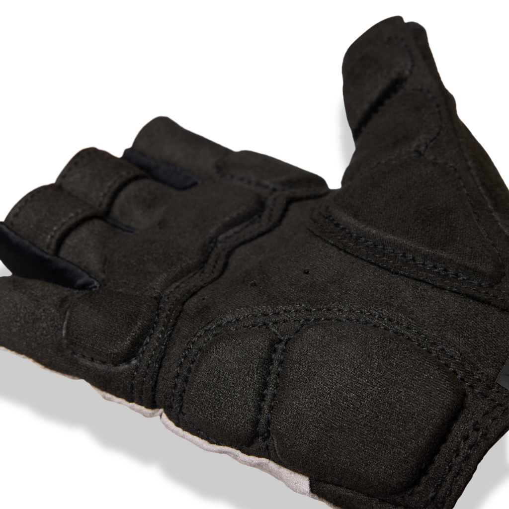 TESSA GEL II Damen-Kurzfingerhandschuhe / cloud grey / M