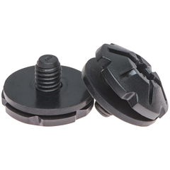 Full 10 Visor Screw/Washer Set / black