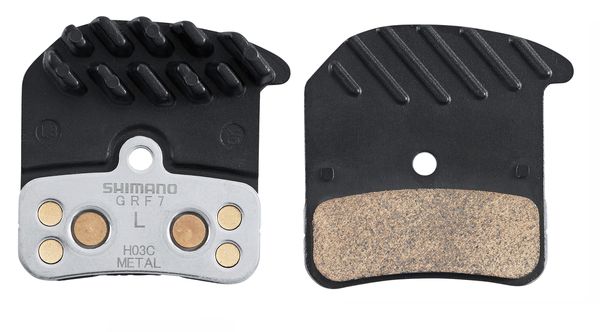 Bremsbeläge H03A / H03C / H03C, Metall mit Lamellen