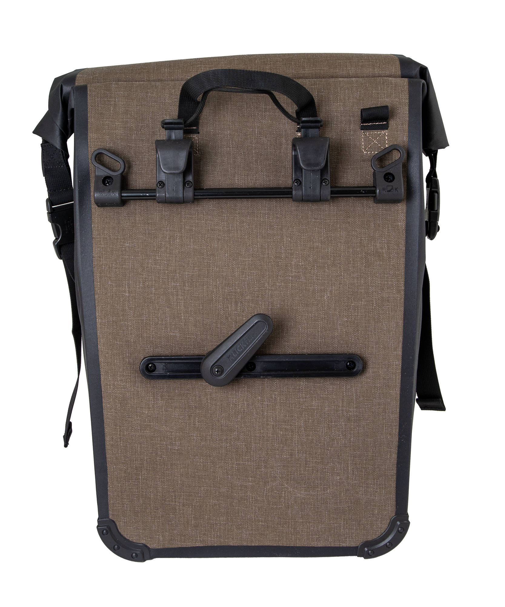 PIAZZA GRANDE Hinterradtasche / kaffee reflektierend