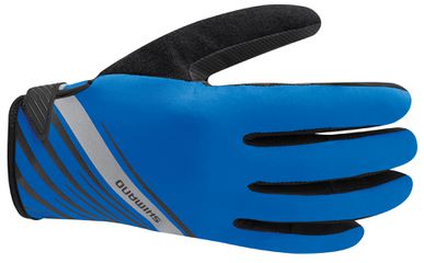 Long Gloves bl / blue / L