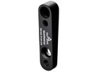 DISC-ADAPTER Road Flatmount hinten, 140/160mm / schwarz