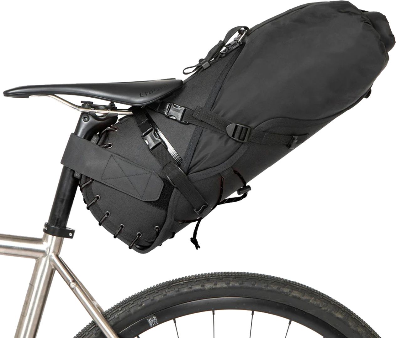 Saddle Bag 18 litres Black / schwarz / 58 x 18 x 18 cm, 18 l