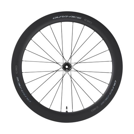 Road Radsatz Dura-Ace WH-R9270-C60 Tubless Disc / Schwarz / Vorderrad, 12 mm, 100 mm