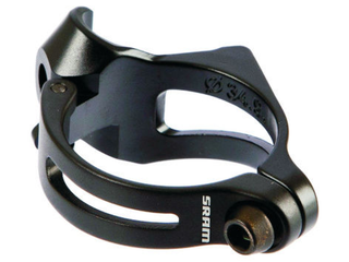 Braze-on Adaptor 31.8mm with Chainspotter / black