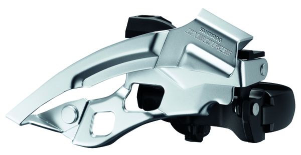 Umwerfer Deore FD-T6000 Triple 10-Gang Dual-Pull / schwarz / 66-69°