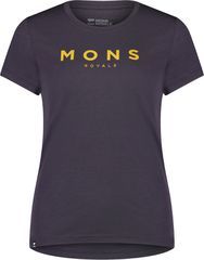 ICON Damen-Merino-Kurzarmshirt / shale / M