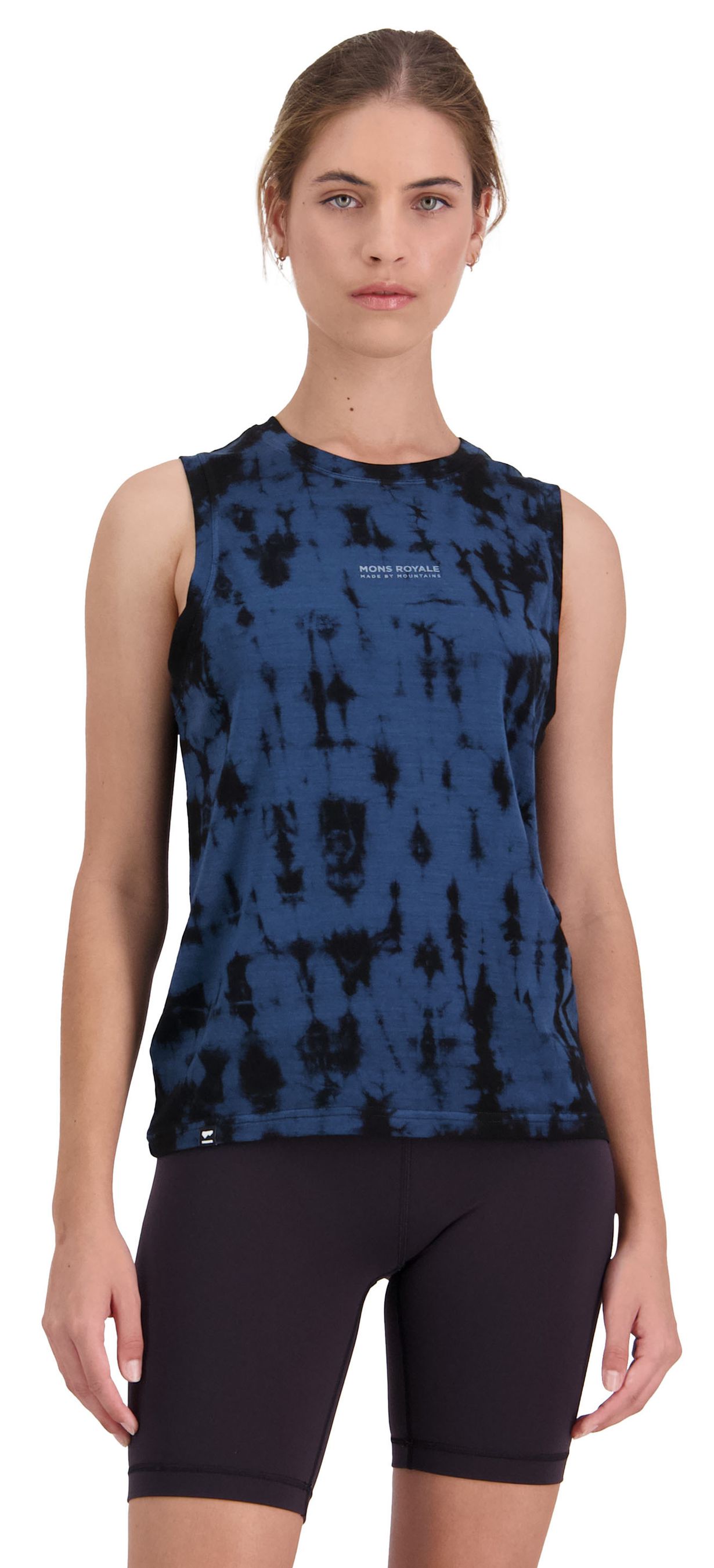 ICON RELAXED Damen-Tanktop / ice night tie dye / L