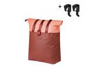 Vive Shopper Gepäckträgertasche MIK Hooks 15-20L / bordeaux/pink