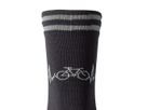 VELO - reflektierende Velosocken / schwarz / M=40-43
