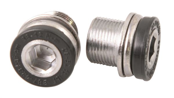 KURBELSCHRAUBEN Stahl M15x13mm für Octalink-/ISIS-Tretlager / silber