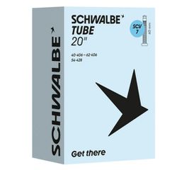 SCHWALBE STANDARD Schlauch Clik /20", SCV7, 40mm, 40/62-406