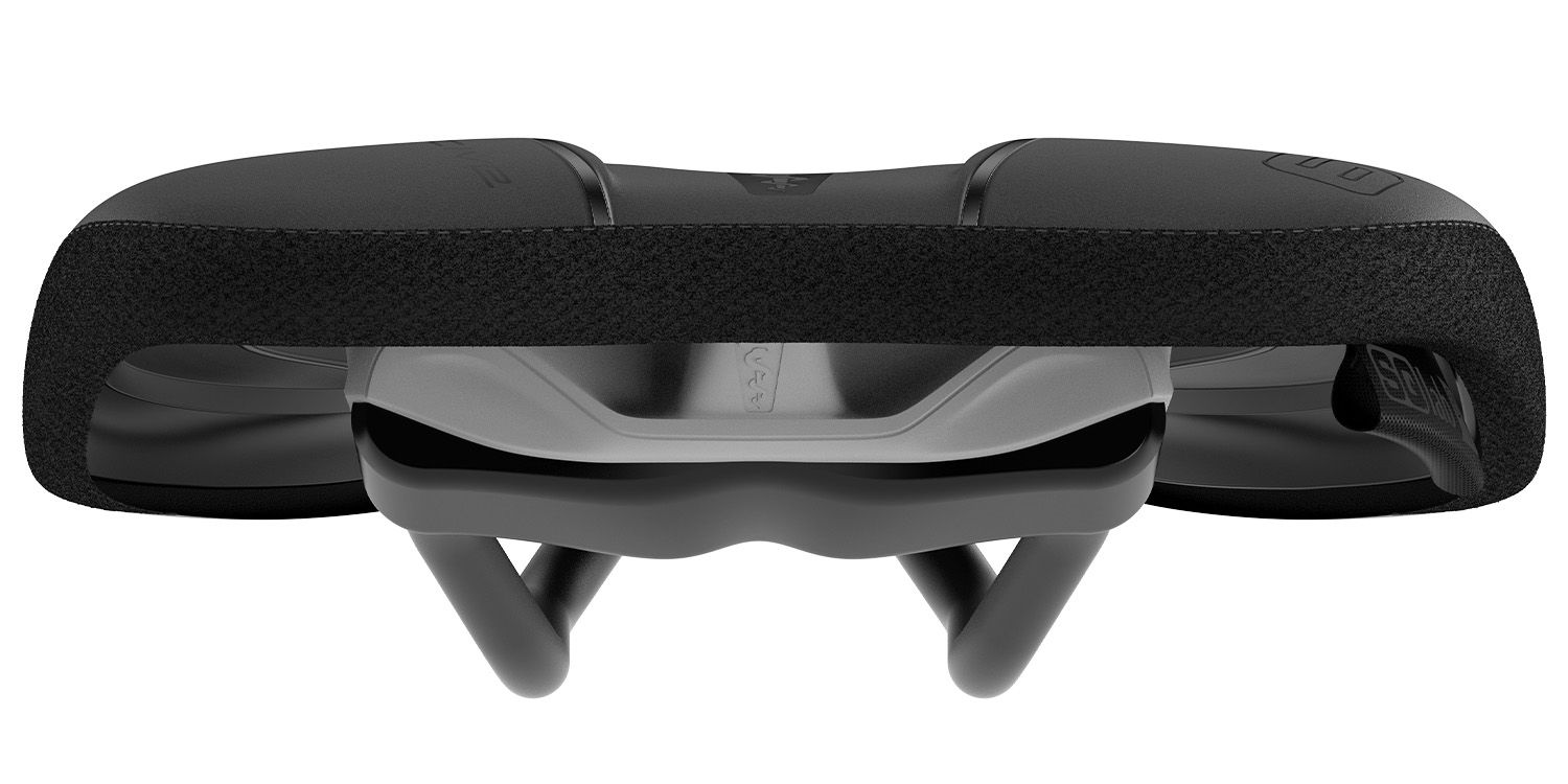 614 ERGOWAVE ACTIVE 2.1 Sattel / schwarz / 130mm