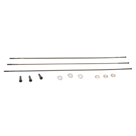 Spoke and Nipple 246mm CX-Ray Straight Pull Qty 3 / black