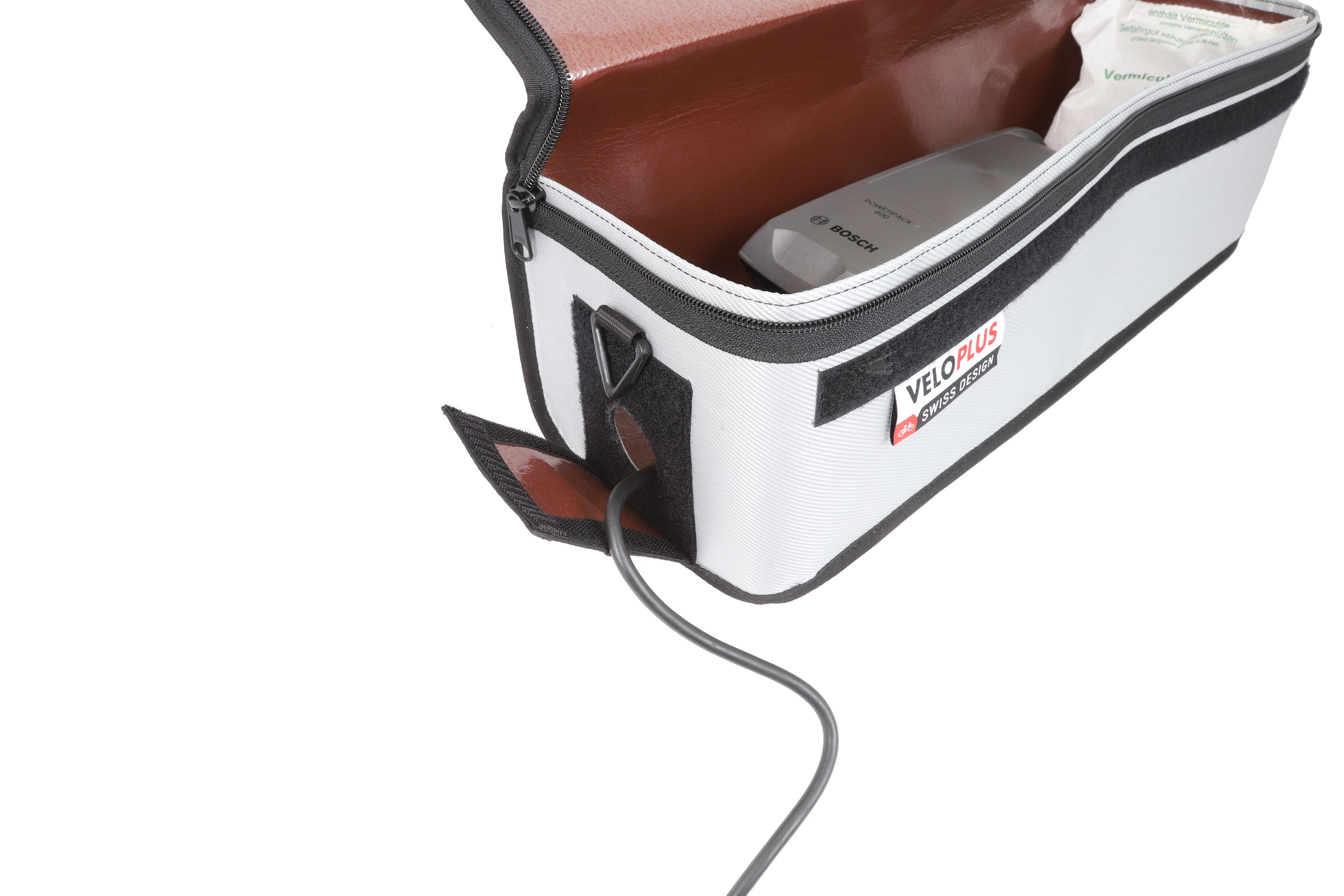 SILAS Sichere Ladetasche für Akkus / grau