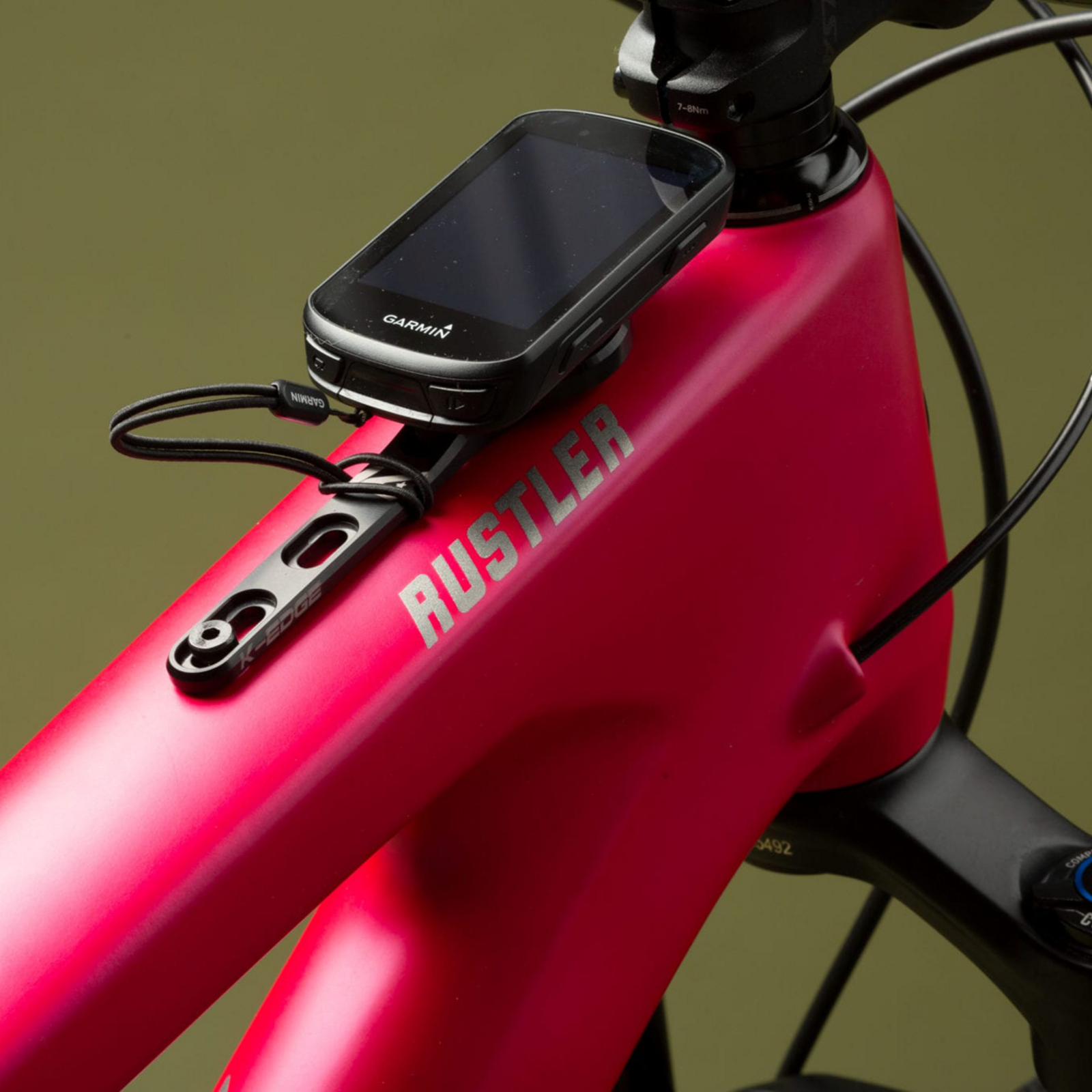 K-EDGE GARMIN Top Tube Mount / black / one size