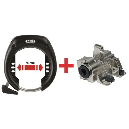 Rahmenschloss 5755L & Akkuschloss DT2 XPlus Bosch / black