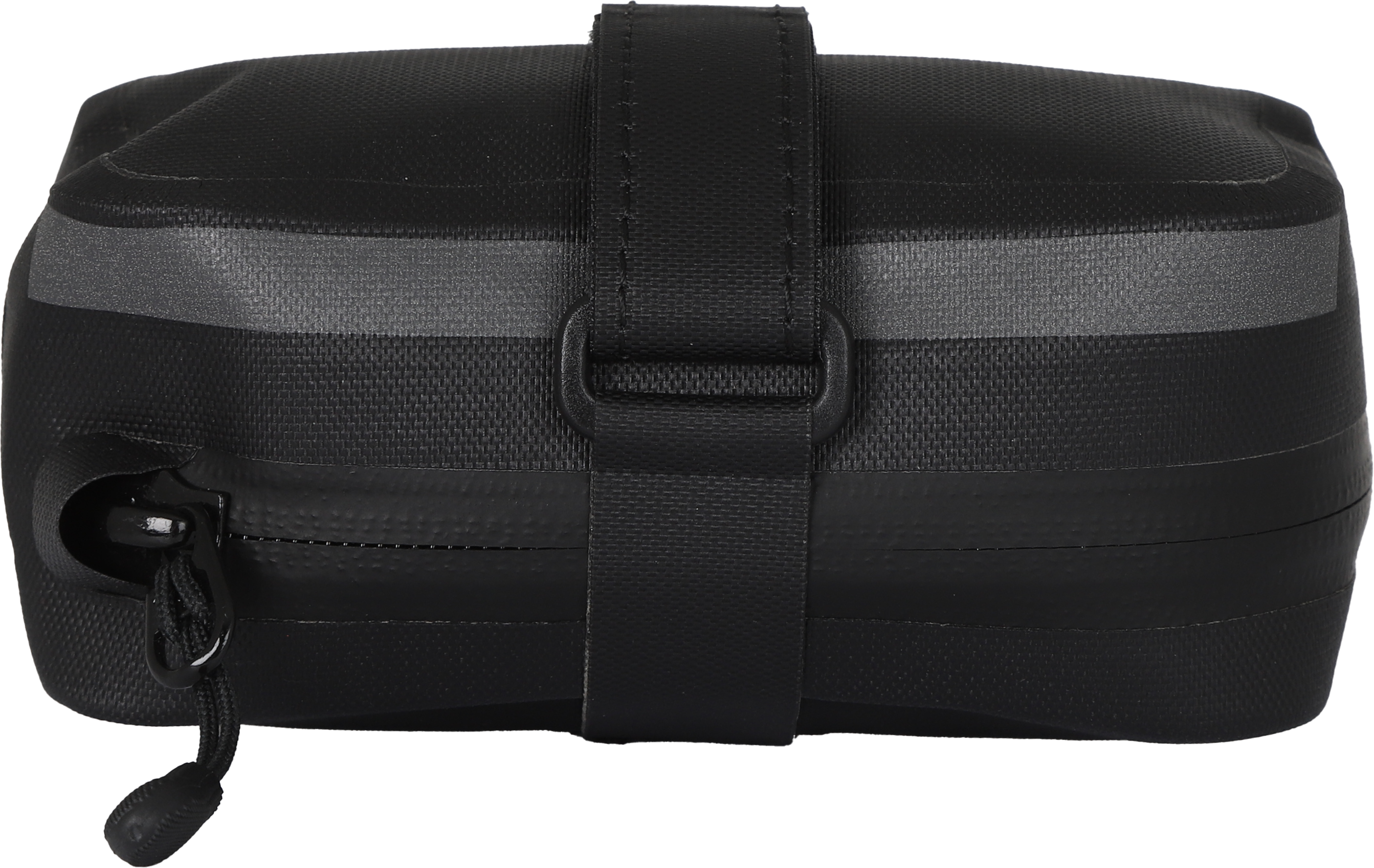 MIKRO H2O Satteltasche / schwarz reflektierend