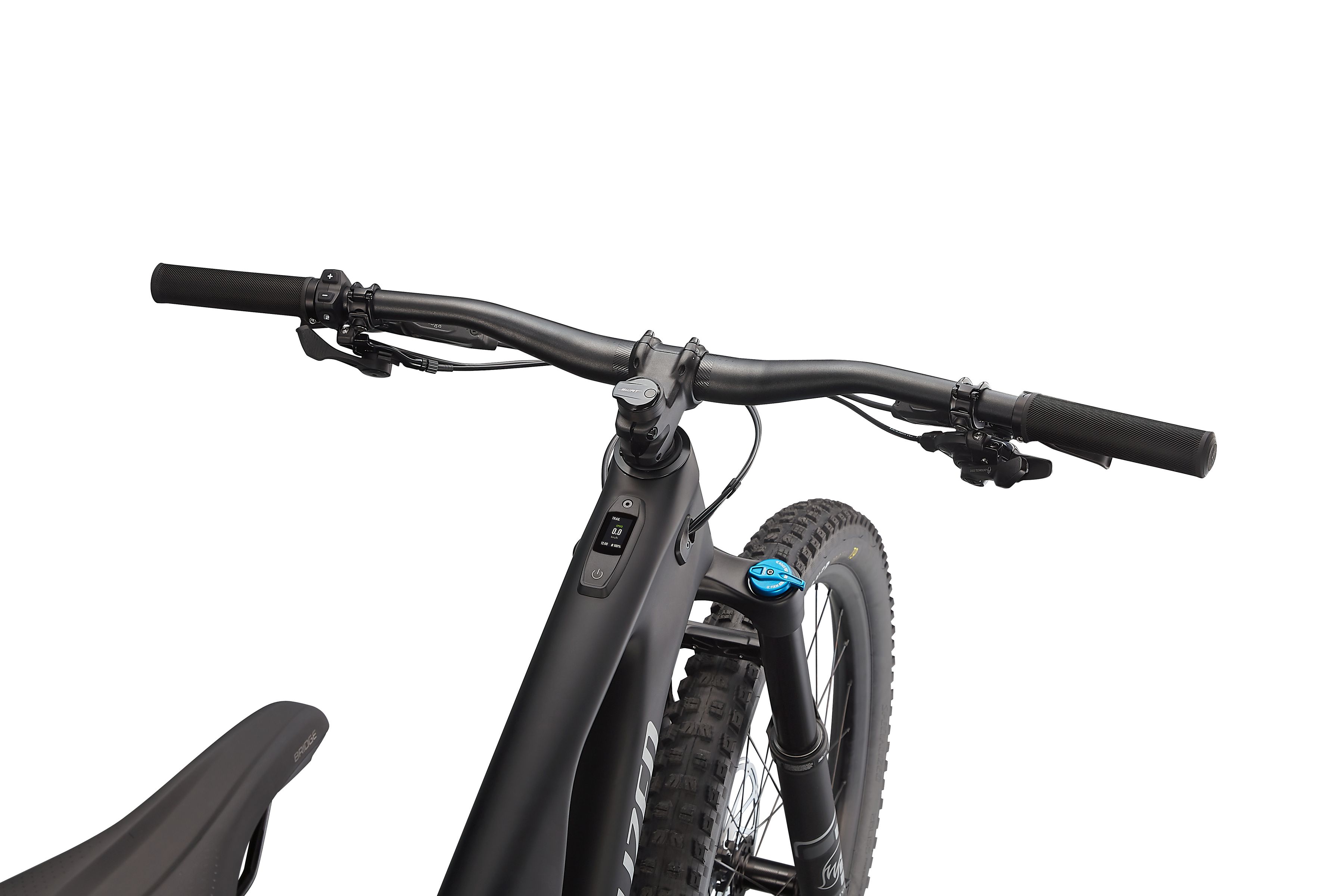 LEVO COMP CARBON E-MTB Fully / black light silver black / S2