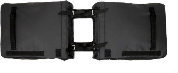 LEEDS DOUBLE Hinterradtasche / black