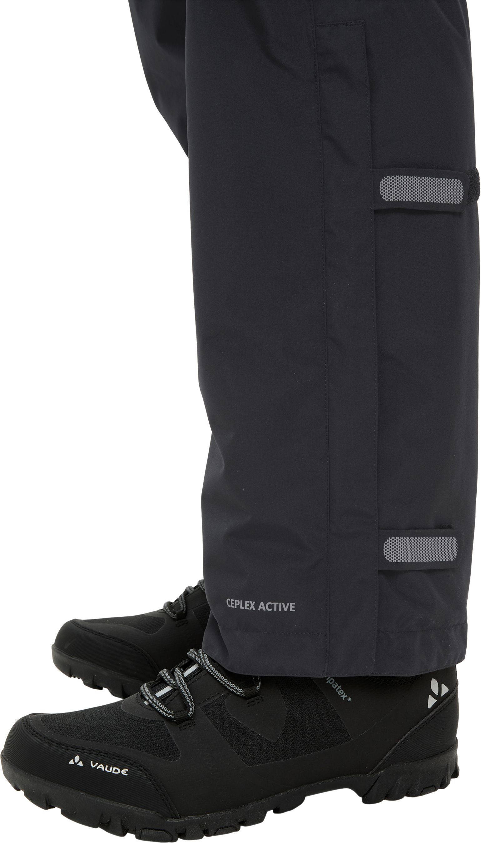 ESCAPE BIKE WARM Herren-Regenhose / black / S