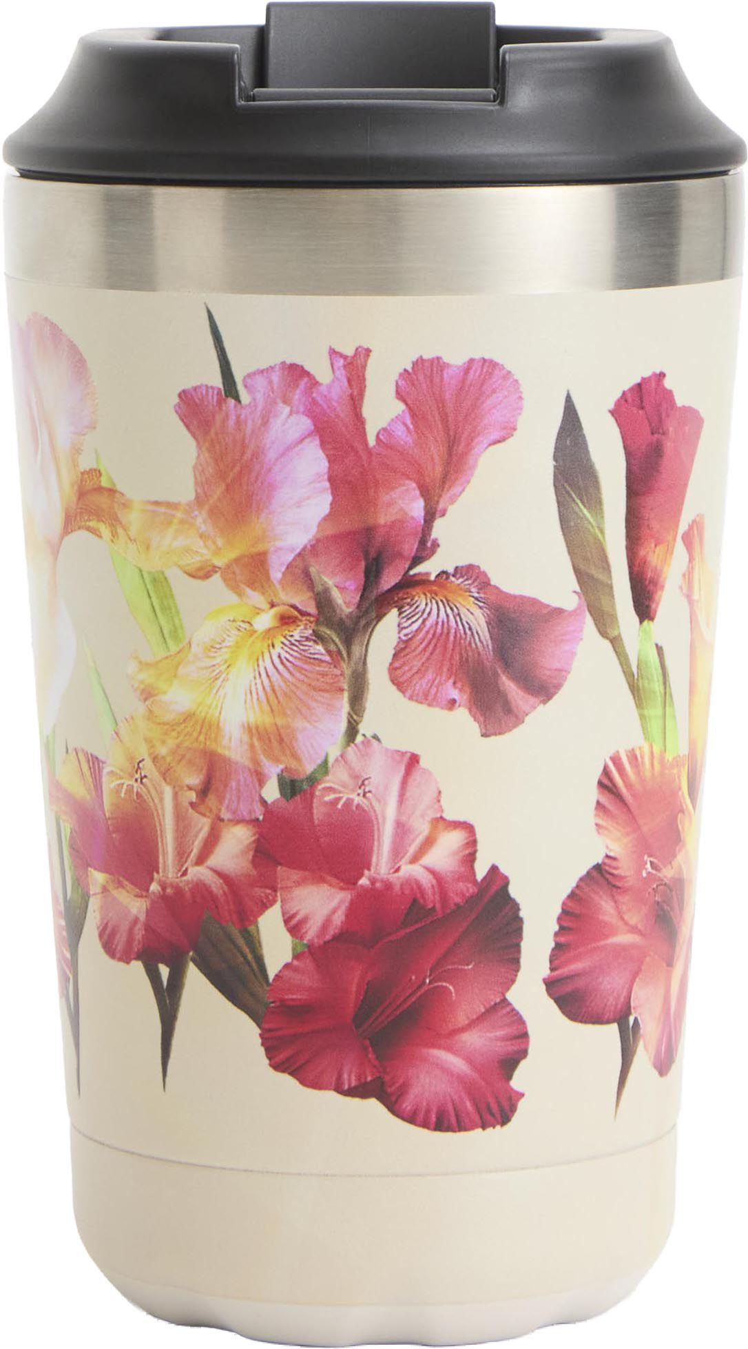 Chilly's Floral 340ml Coffee Cup / Golden Hour