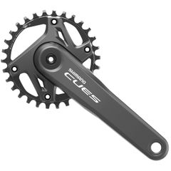 Kettenradgarnitur Cues FC-U6000 Single 9/10/11-Gang / schwarz / 170 mm, 30, 52, nein, nicht kompatibel