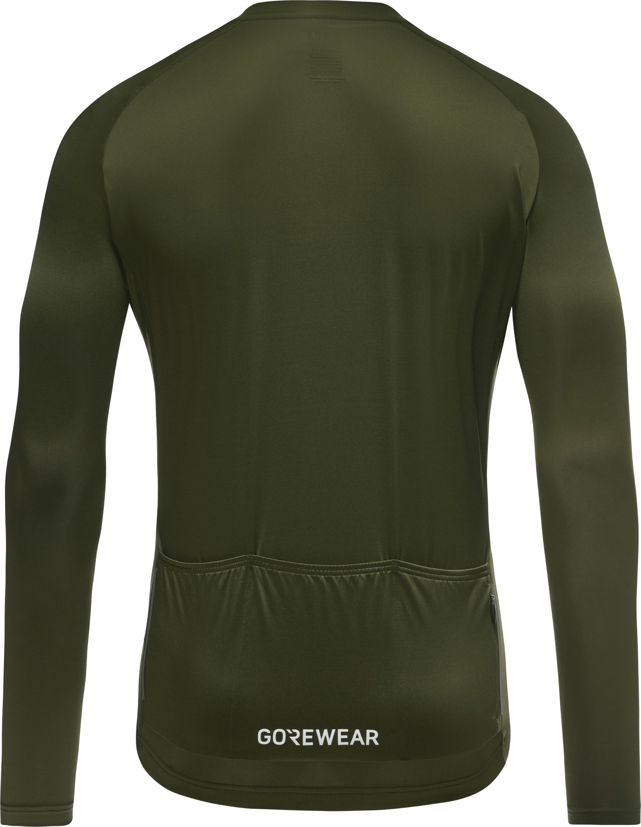 SPINSHIFT Herren-Langarmtrikot / utility green / XXL