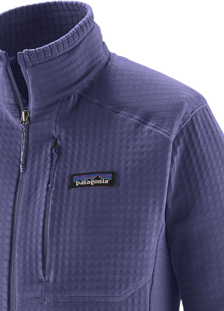 R1 HYBRID Damen-Fleecejacke / solstice purple / S