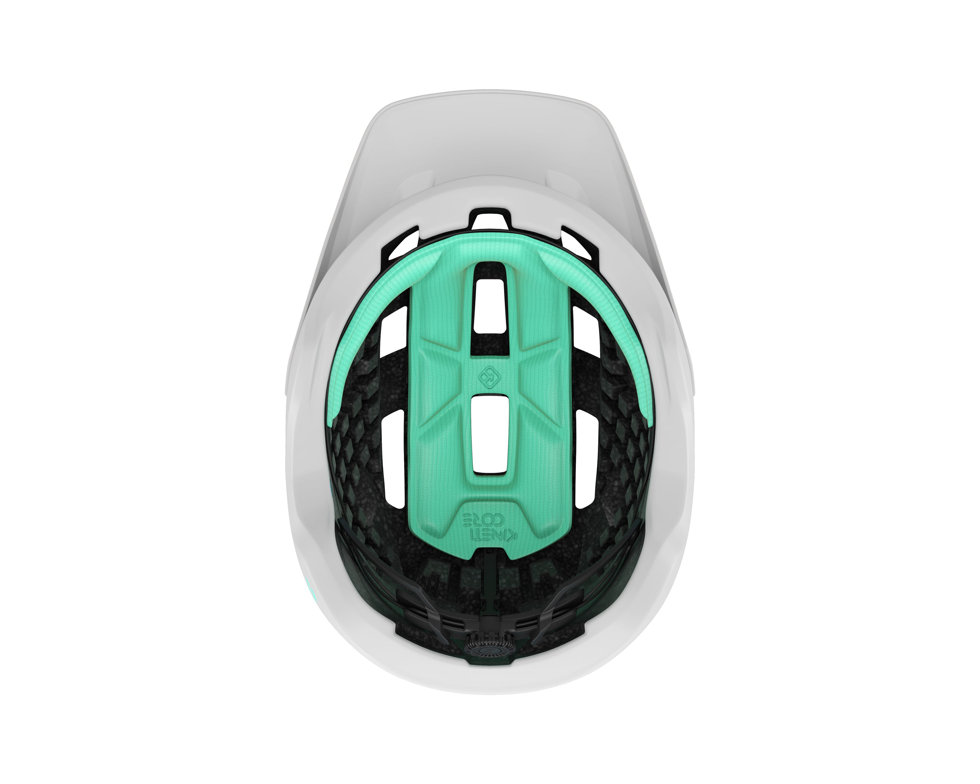 LAZER Unisex MTB Coyote KinetiCore Helm / matte full white / L