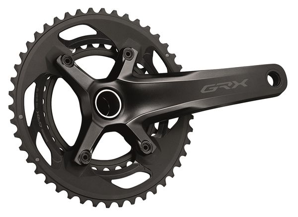 GRX RX810 Gravel-Kompaktkurbel 2x11 / schwarz / 175mm