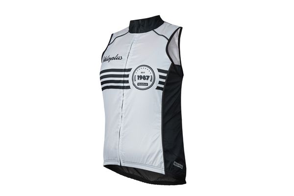 1987 TEAM Damen-Windweste / cool gray / XS