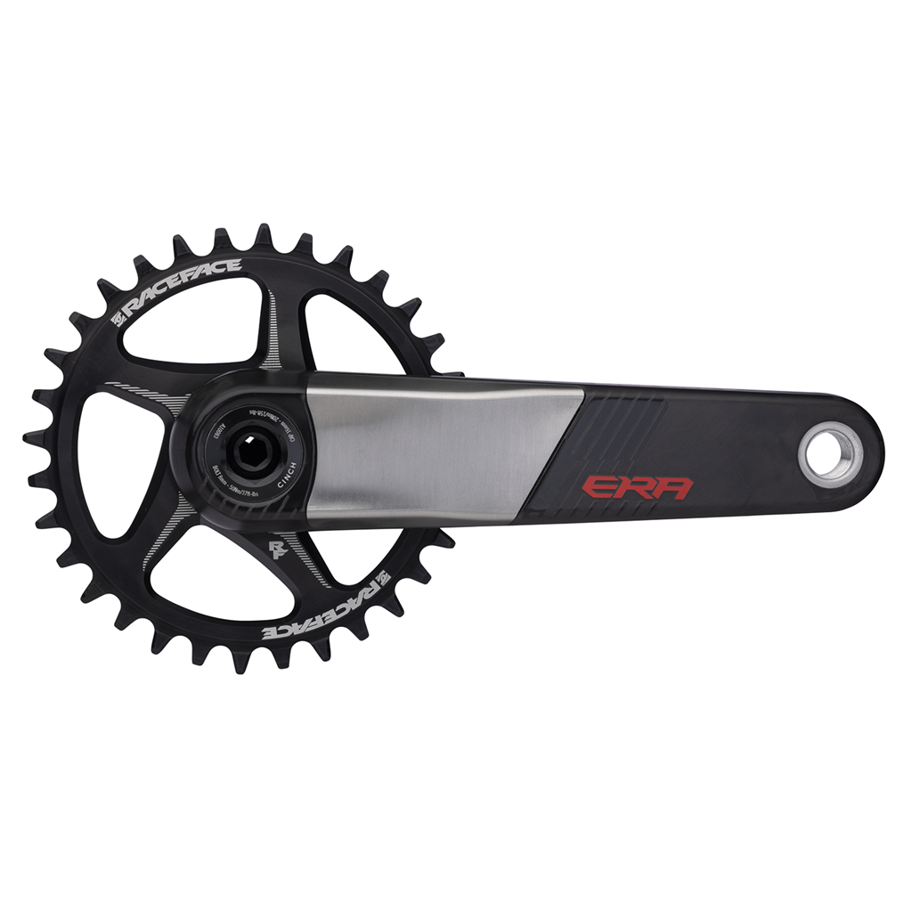 ERA Cinch Crankarm DM (RF136) / carbon/red / 165mm