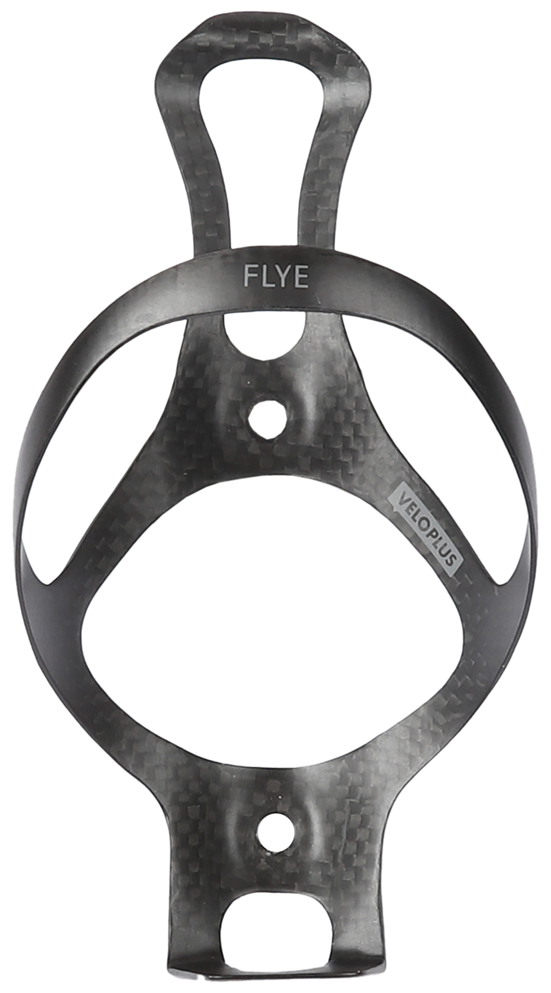 FLYE Bidonhalter aus Carbon, UD/3K / schwarz