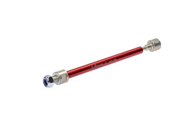 Universal-Steckachse mit Aussengewinde für Anhängerkupplung / Ø 12 mm